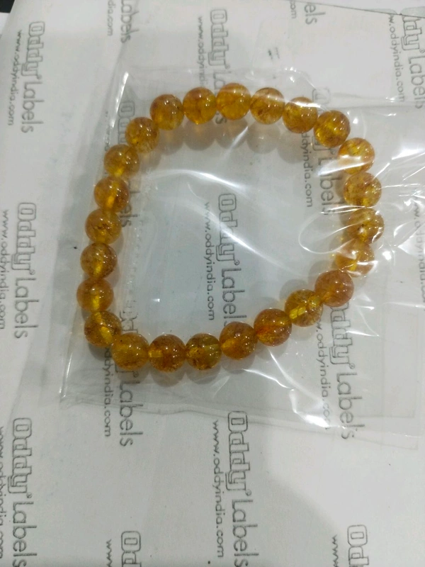 Astro Planet  Pure Citrine Breslet  - Gamboge, Free
