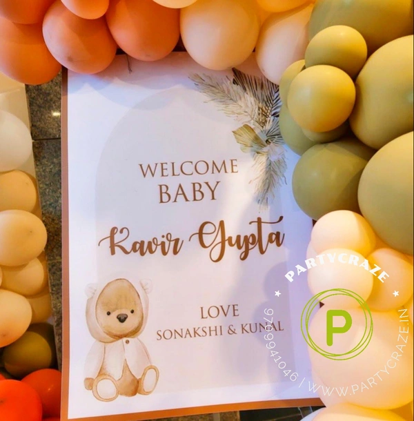 Welcome Baby Decor 1