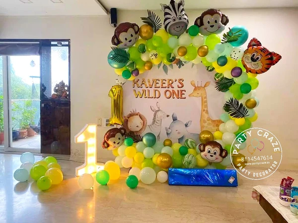 Jungle Theme  Kids Birthday Decor 65