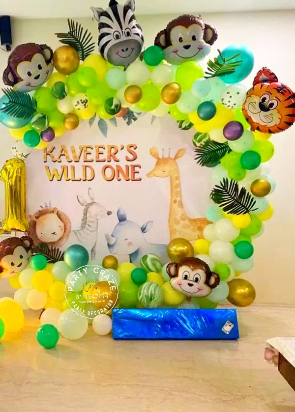 Jungle Theme  Kids Birthday Decor 65