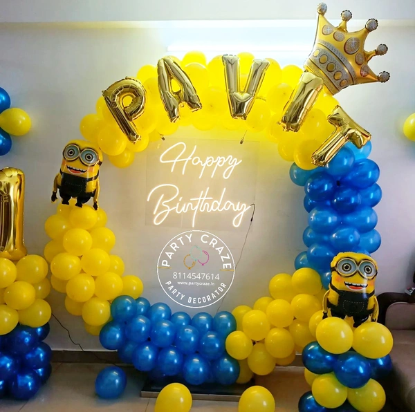 Minions Theme  Kids Birthday Decor 66