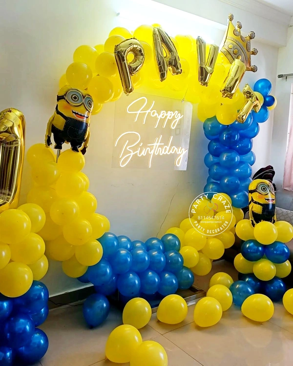 Minions Theme  Kids Birthday Decor 66