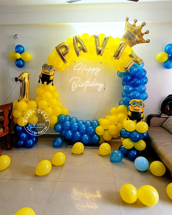 Minions Theme  Kids Birthday Decor 66