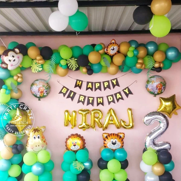 Jungle Theme  Kids Birthday Decor 68