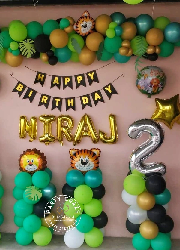 Jungle Theme  Kids Birthday Decor 68