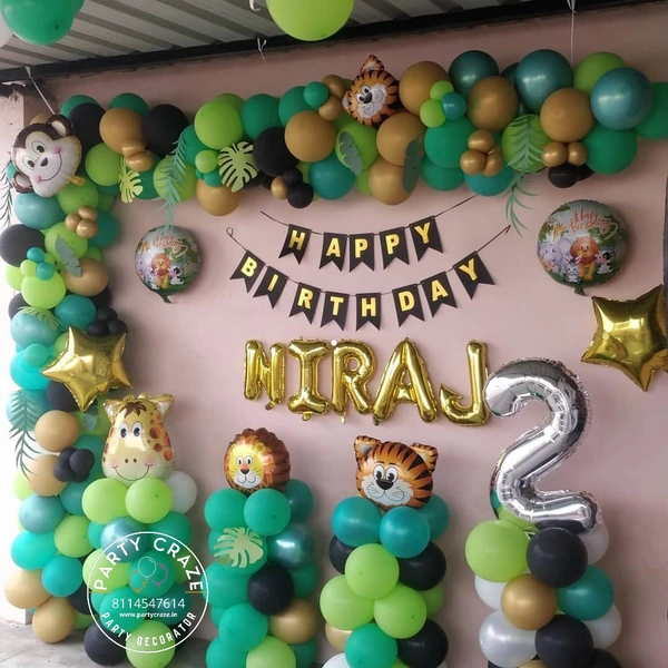 Jungle Theme  Kids Birthday Decor 68
