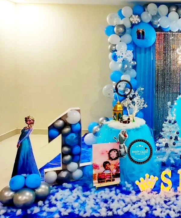 Frozen Theme  Kids Birthday Decor 81