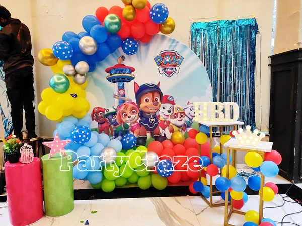 Paw Patrol Theme  Kids Birthday Decor 84