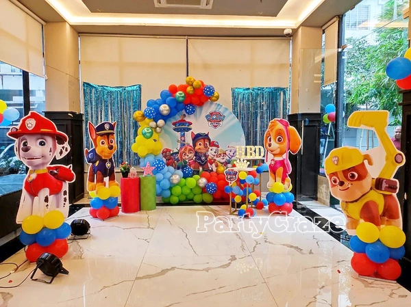 Paw Patrol Theme  Kids Birthday Decor 84