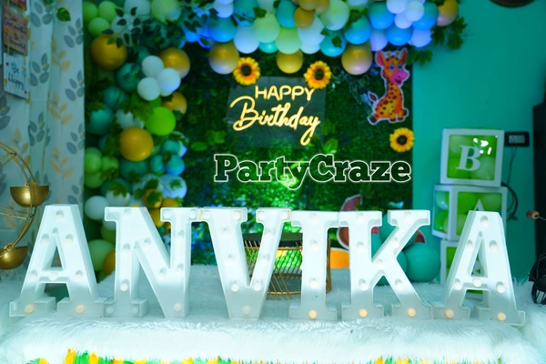 Jungle Theme  Kids Birthday Decor 92