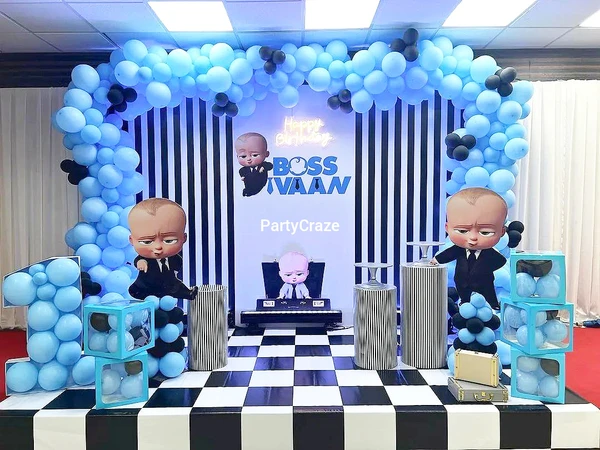 Baby Boss Theme  Kids Birthday Decor 97