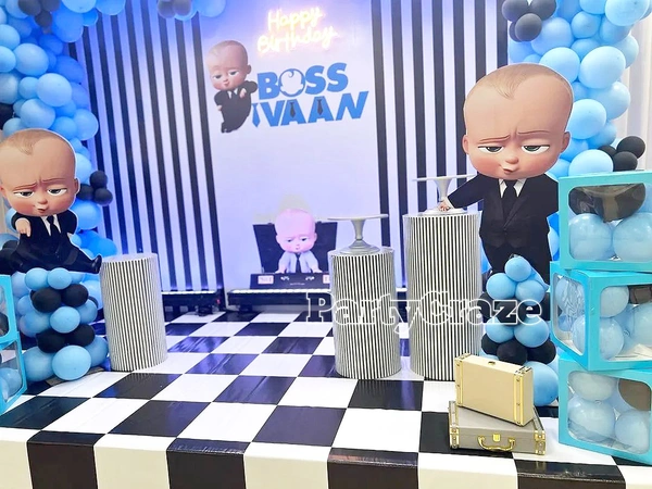Baby Boss Theme  Kids Birthday Decor 97