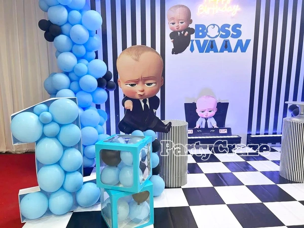 Baby Boss Theme  Kids Birthday Decor 97