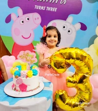 Peppa Pig Theme  Kids Birthday Decor 123