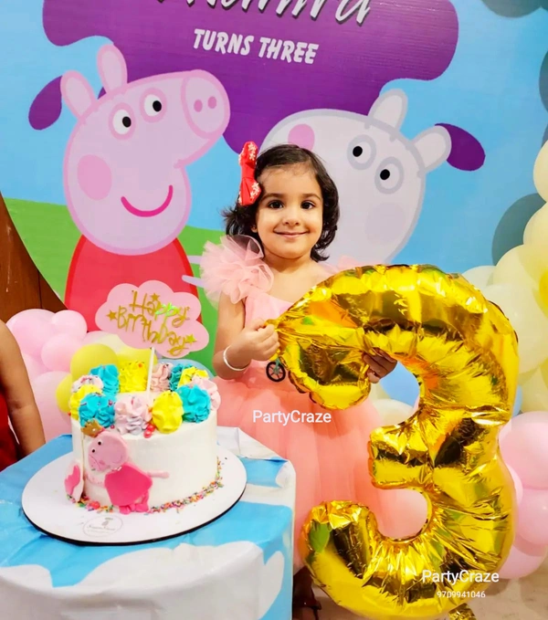 Peppa Pig Theme  Kids Birthday Decor 123