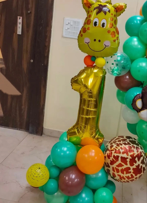 Jungle Theme Kids Birthday Decor 107