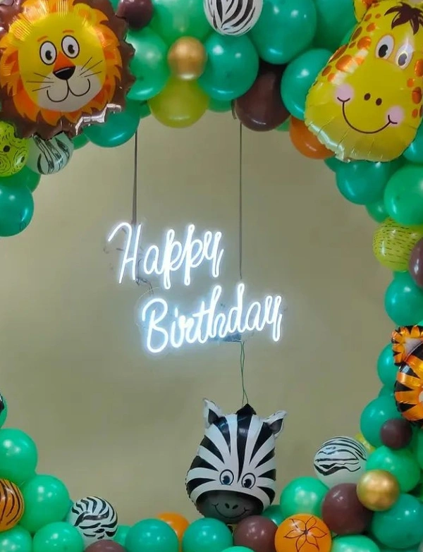 Jungle Theme Kids Birthday Decor 107