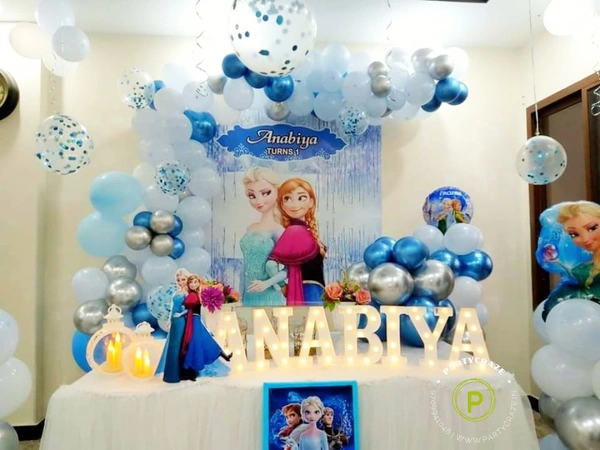 Frozen Theme  Kids Birthday Decor 145