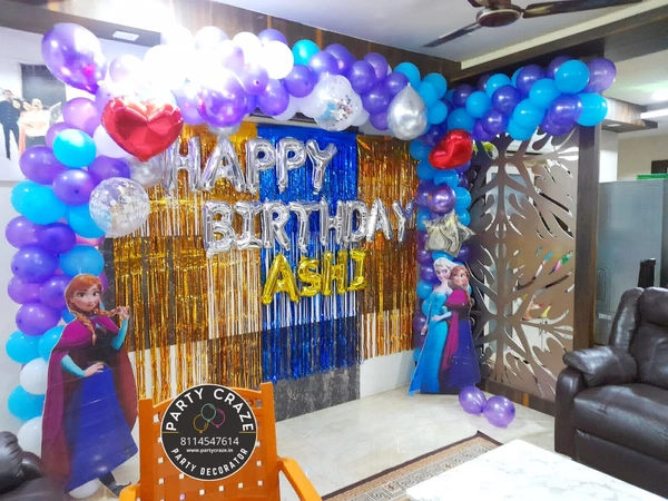 Frozen Theme  Kids Birthday Decor 146