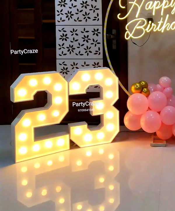 Led Number Letters Rental (Big Size)