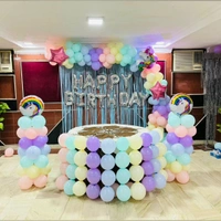 Pastel Balloon Decor 