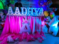 Led Name Letter Rental (Small)