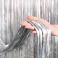 Curtains Foil For Backdrop 