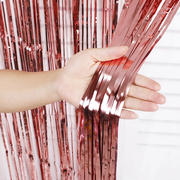 Curtains Foil For Backdrop 