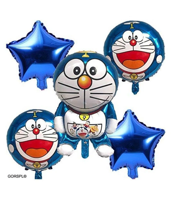Cartoon Characters Foil 5pc Set