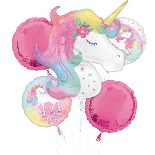 Cartoon Characters Foil 5pc Set