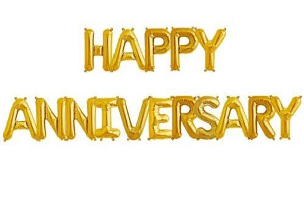 Happy Anniversary Foil