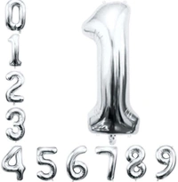 Number Letter Foil 