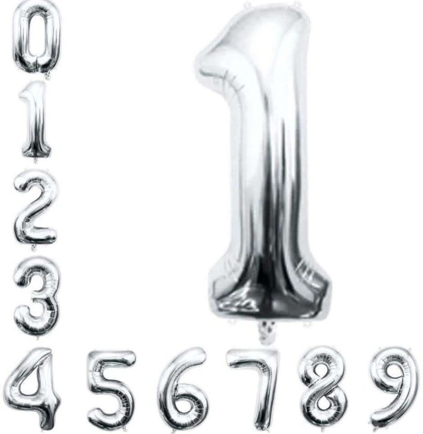 Number Letter Foil 