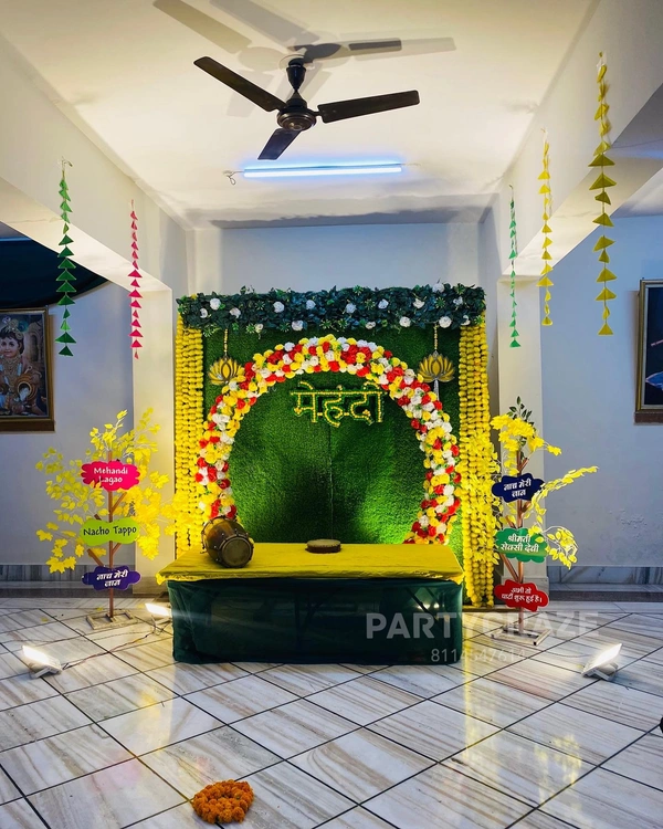 Mehndi Ceremony Decor 14