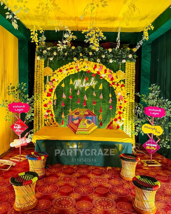 Haldi Mehndi Decor 9