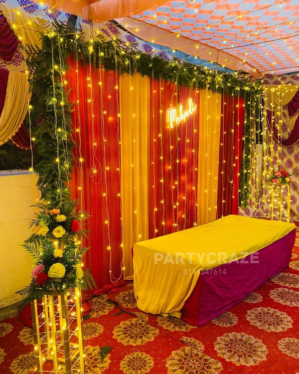 Mehndi Ceremony Decor 13