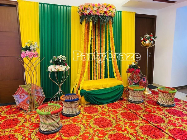 Haldi Mehndi Decor 36