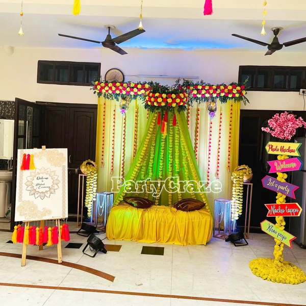 Haldi Mehndi Decor 37