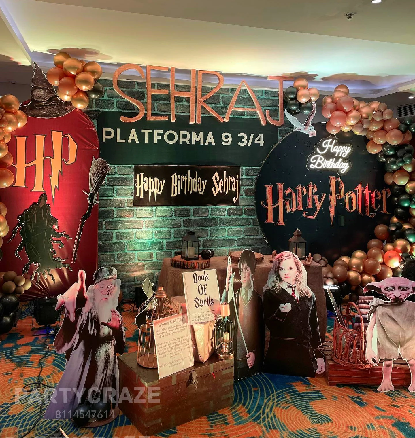 Harry Potter Birthday Decorations Modern & Magical Harry Potter