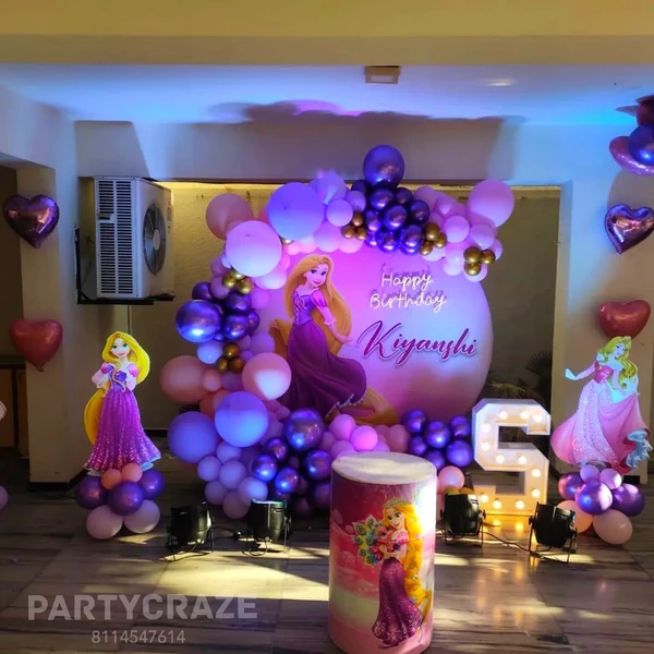 Rapunzel Theme  Kids Birthday Decor 155