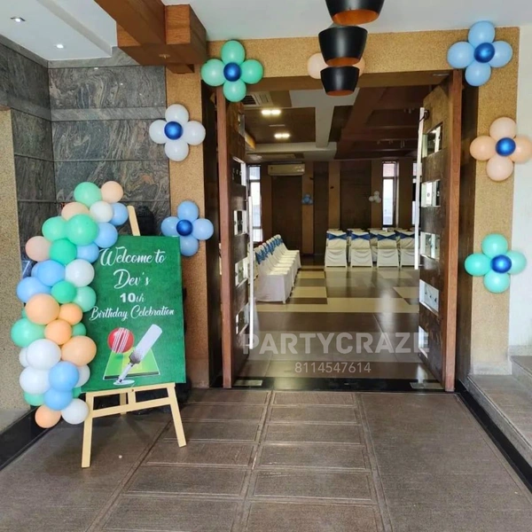 Cricket Theme  Kids Birthday Decor 156
