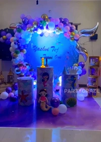 Mermaid Theme  Kids Birthday Decor 162