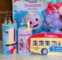 Cocomelon Theme  Kids Birthday Decor 164