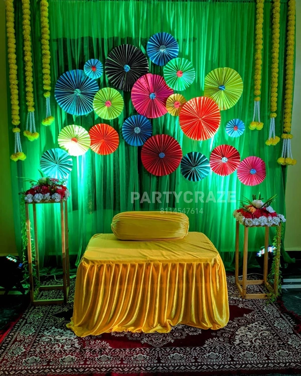 Mehndi Ceremony Decor 1
