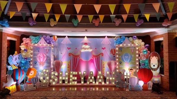 Birthday Decoration In Madhubani 