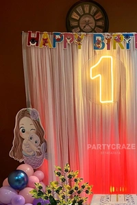 Mermaid Theme  Kids Birthday Decor 176