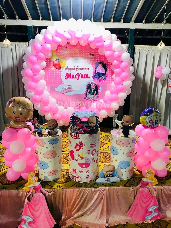 Aqiqah Ceremony Decor 12