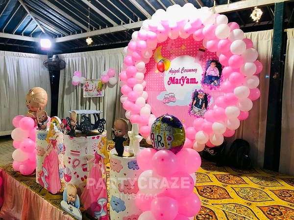 Aqiqah Ceremony Decor 12