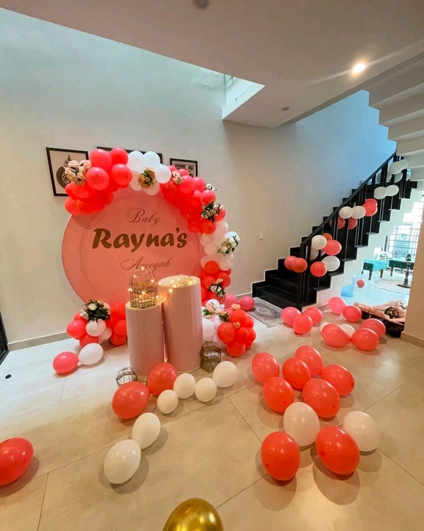 Aqiqah Ceremony Decor 16