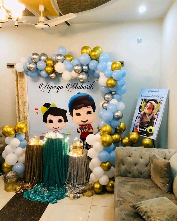 Aqiqah Ceremony Decor 17